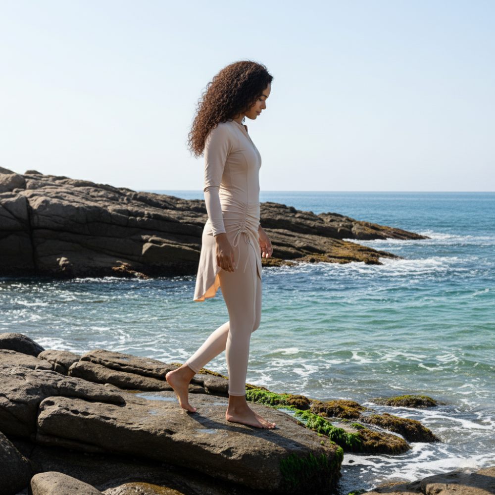 burkini femme beige burkini femme beige