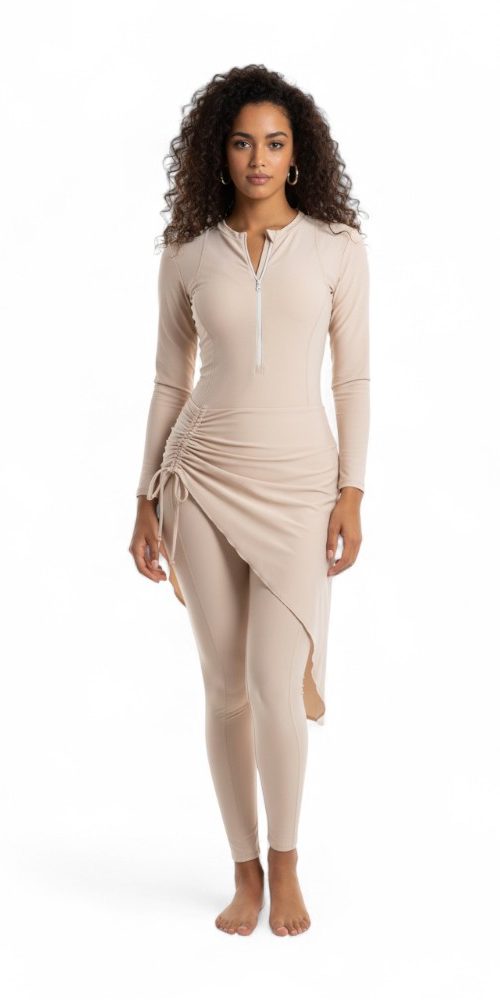 burkini femme beige