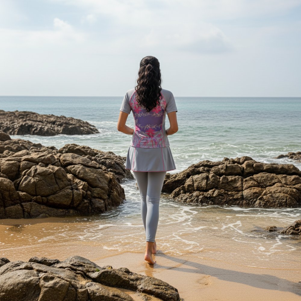 burkini sans hijab manches courtes burkini sans hijab manches courtes